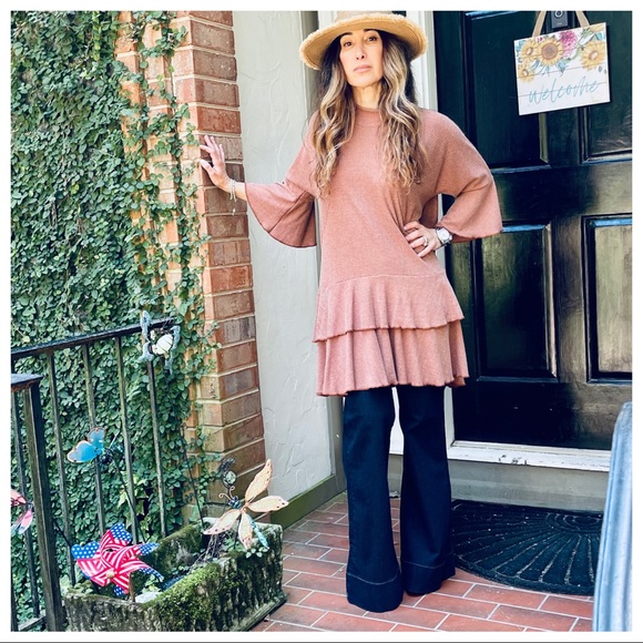 ShopEvelynne Dresses & Skirts - Bohemian chic Layered ruffle dress